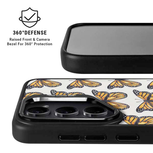 Monarch Butterflies by Cat Coq Galaxy S25 Ultra Kickstand Case